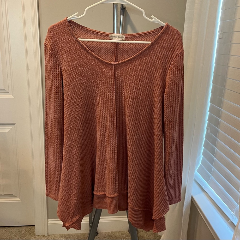 Altar’d State Waffle Knit Sweater (S)